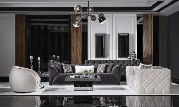 Lincoln modern sofa set