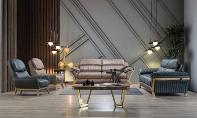 Luna Modern Sofa Set