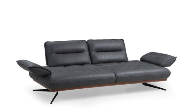 Maroon Modern Sofa Set - Image 5