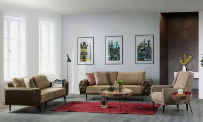 Millan Modern Sofa Set