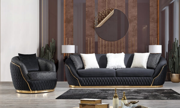 Oyster Modern Sofa Set - Image 2