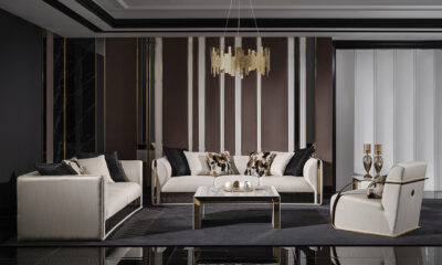 Preston modern sofa set