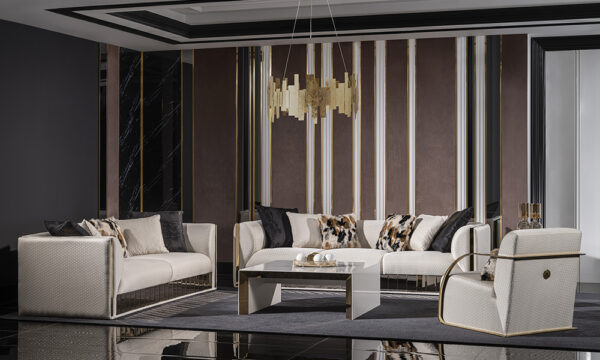 Preston modern sofa set - Image 2