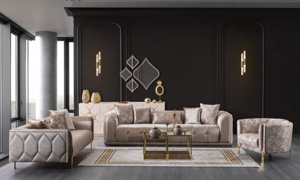 Rome Modern Sofa Set - Image 2