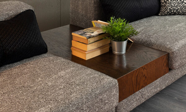 Salmon Modern Sofa Set - Image 6