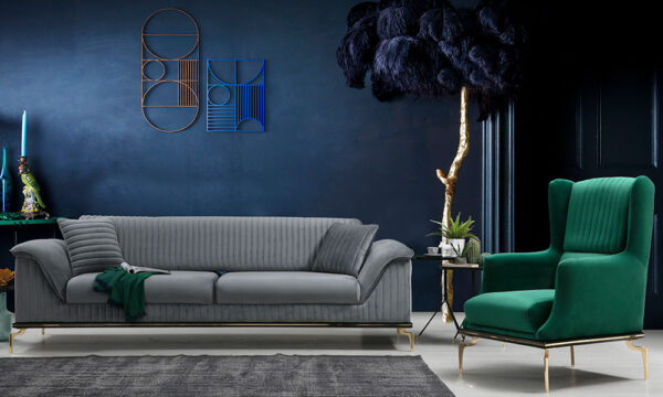 Saturn Modern Sofa Set - Image 2