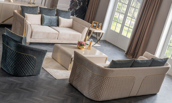 Sheffield modern sofa set - Image 2