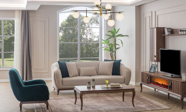 Swiss Modern Sofa Set - Image 2