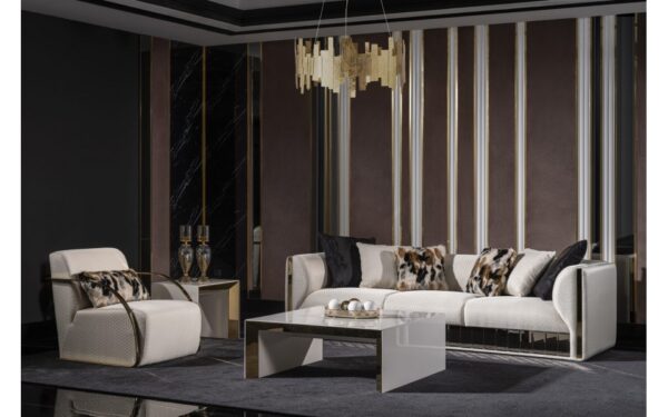 Aklina Modern Sofa Set - Image 2