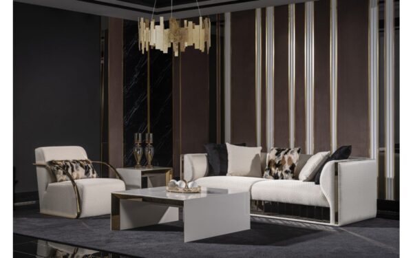 Aklina Modern Sofa Set - Image 3