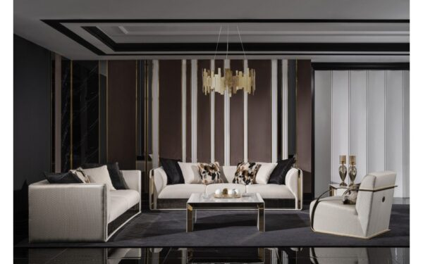 Aklina Modern Sofa Set - Image 4