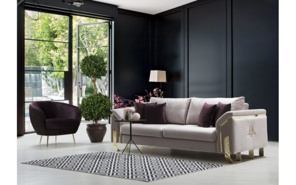 Belgrade Modern Sofa Set - Image 3