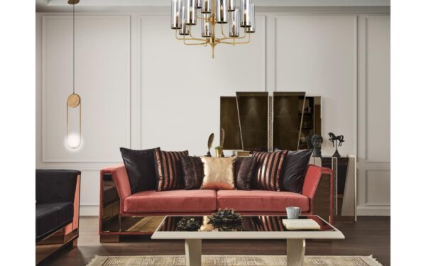 Cheetah Modern Sofa Set - Image 3