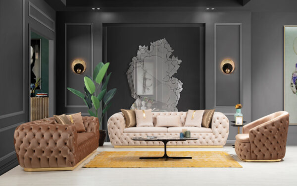 Dresden Modern Sofa Set