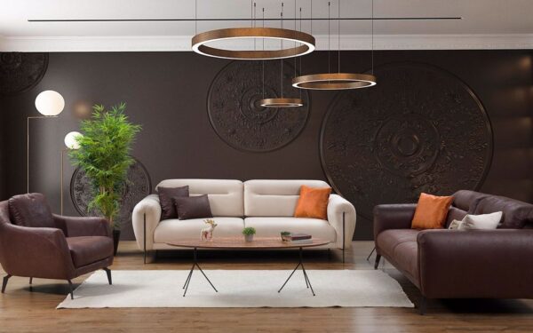 Delfino Modern Sofa Set