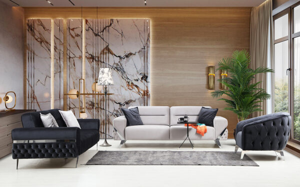 Glasgow Modern Sofa Set