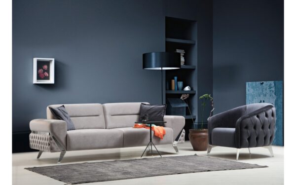 Glasgow Modern Sofa Set - Image 3