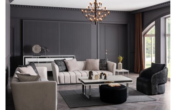 Hedgehog Modern Sofa Set - Image 2