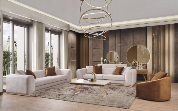 Loriz Modern Sofa Set