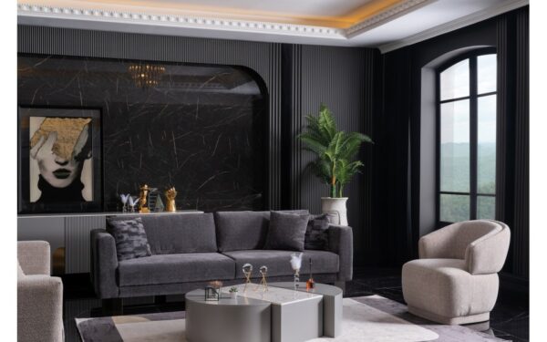 Oswald Modern Sofa Set - Image 2