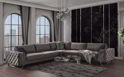 Pup Corner Modern Sofa Set