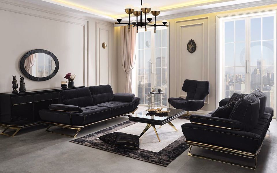 Squab Modern Sofa Set