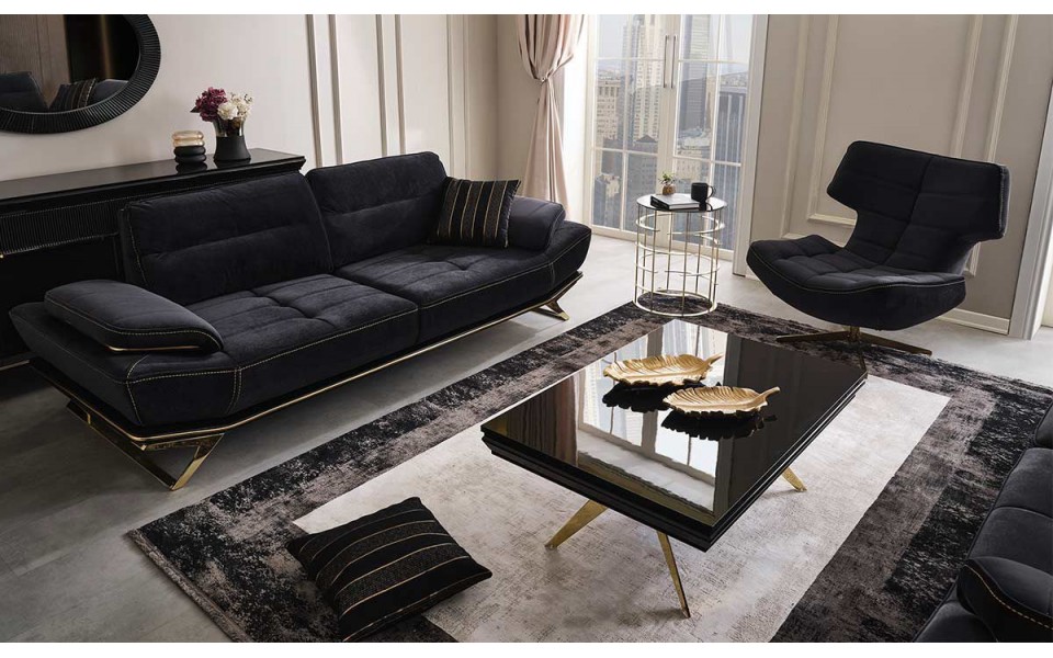 Squab Modern Sofa Set - Image 3