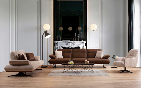 Split Modern Sofa Set