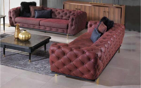 Andora Luxury Modern Sofa Set - Image 4