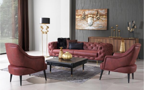 Andora Luxury Modern Sofa Set - Image 3