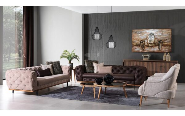 Carnivores Modern Sofa Set - Image 2