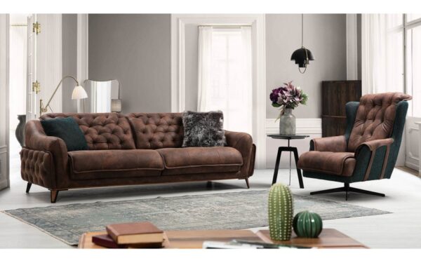 Rhodes Luxe Modern Sofa Set - Image 7
