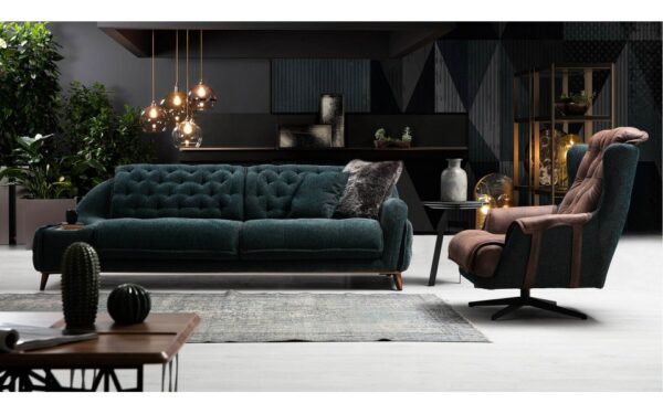 Rhodes Luxe Modern Sofa Set - Image 5