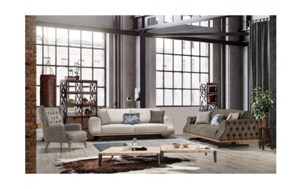 Wood Fox Modern Sofa Set - Image 3