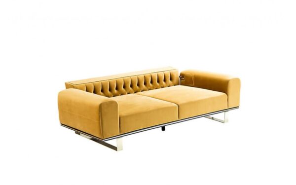Yellow Pearl Modern Sofa Set - Image 3