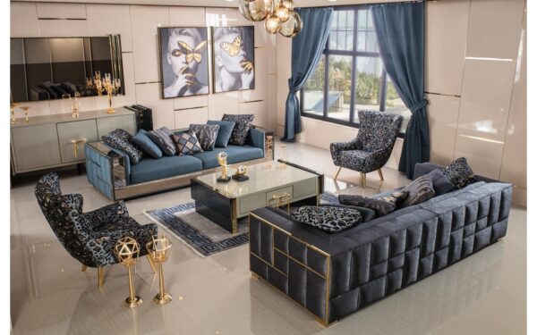 Appaloosa Modern Sofa Set - Image 2