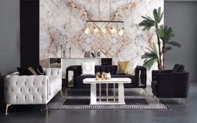 Broomtail Modern Sofa Set