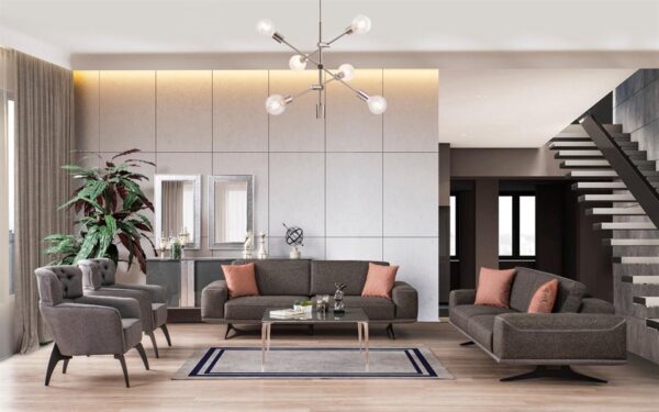 Cassidy Modern Sofa Set