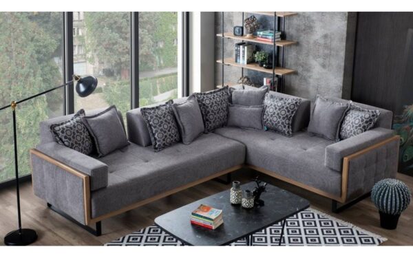 Cynder Corner Modern Sofa Set - Image 3