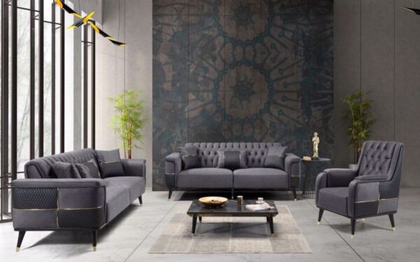 Dominica Modern Sofa Set