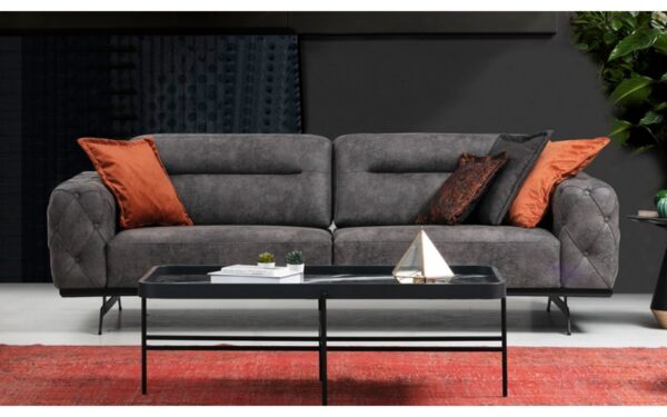 Fuzzy Modern Sofa Set - Image 3