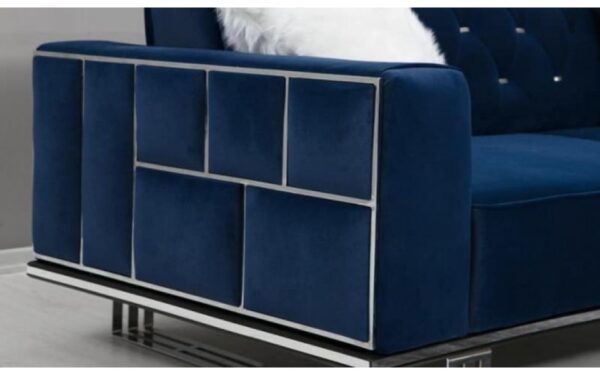 Golden Hooves Modern Sofa Set - Image 5