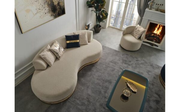 Howling Modern Sofa Set - Image 3