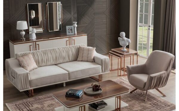 Leone Modern Sofa Set - Image 4