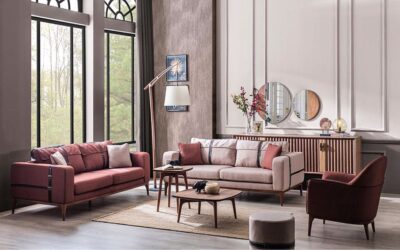 Metal Modern Sofa Set