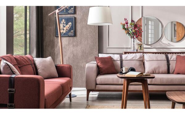 Metal Modern Sofa Set - Image 3
