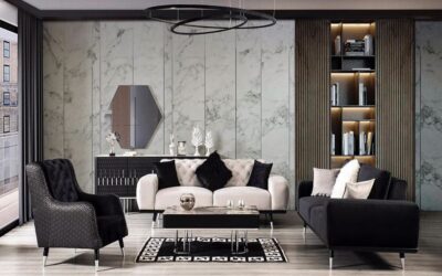 Perla Luxury Modern Sofa Set