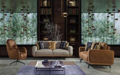 Polyresin Modern Sofa Set
