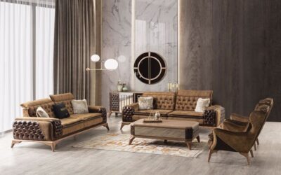Stunning Soft Modern Sofa Set