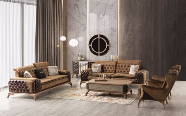 Stunning Soft Modern Sofa Set
